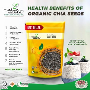 ORGANIC CARE2U Organic Chia Seed (250g)
