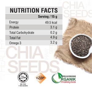 ORGANIC CARE2U Organic Chia Seed (250g)