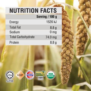 ORGANIC CARE2U Organic Millet (400g)