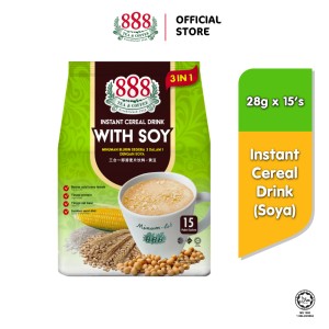 888 3 in 1 Instant Cereal - Soya (28g x 15s)