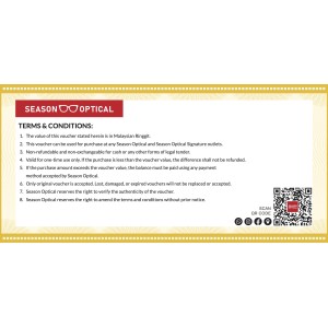 Season Optical RM500 现金礼卷